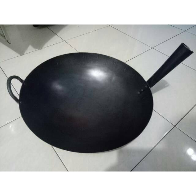 Jual Wajan Kuali Plat Baja Wajan Nasi Goreng Ukuran Cm Shopee