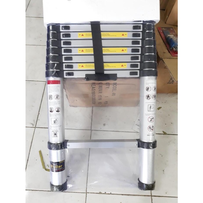 Jual Tangga Lipat Alumunium Tangga Telescopic Telescopic Ladder M