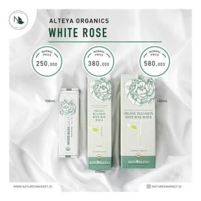 Jual Terlaris ALTEYA ORGANICS Organic Bulgarian White Rose Water