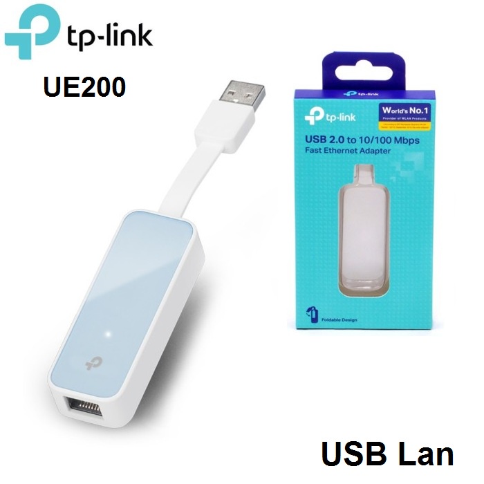 Jual Tp Link UE200 USB 2 0 To Lan Ethernet Adapter Shopee Indonesia