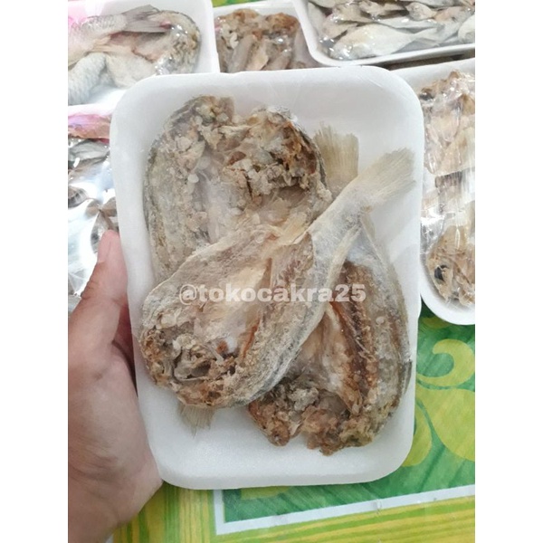 Jual Ikan Asin Gulama Glomoh Kepala Batu 100g Shopee Indonesia