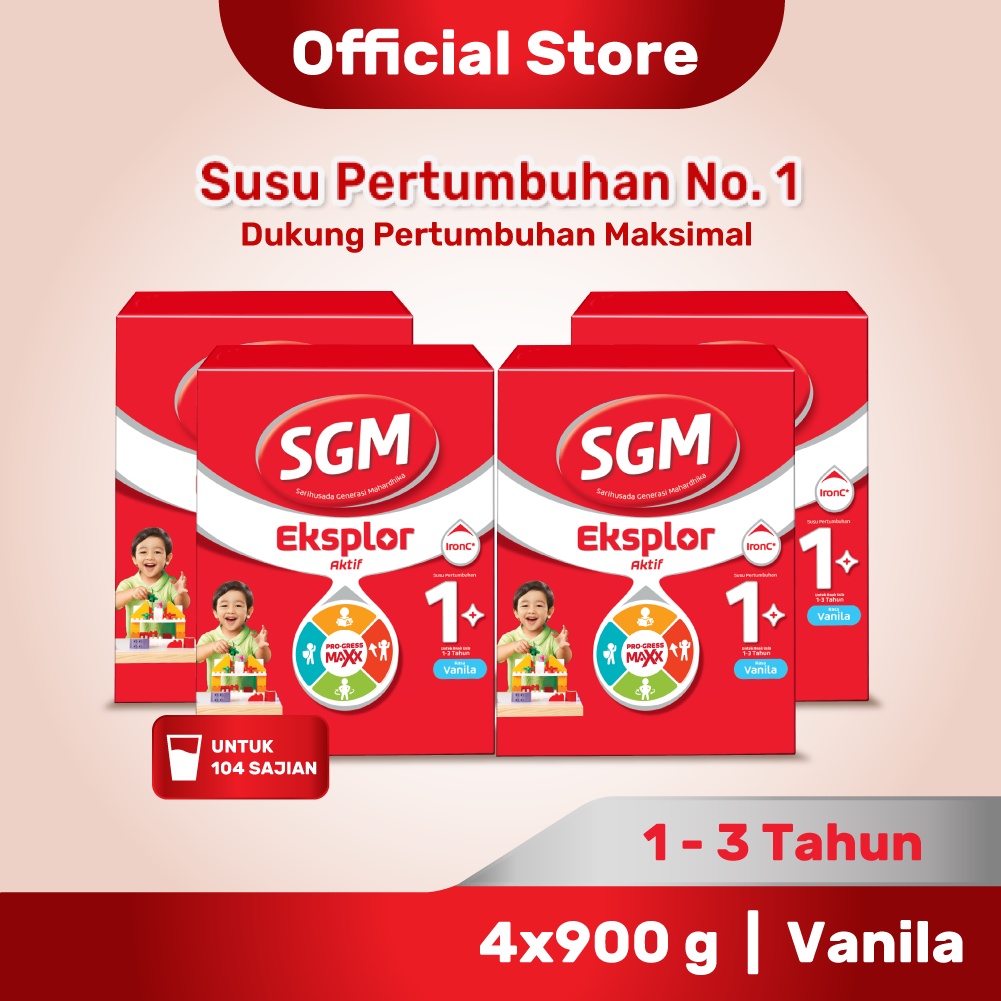 Jual Sgm Eksplor Aktif Pro Gressmaxx Susu Bubuk Pertumbuhan Vanilla