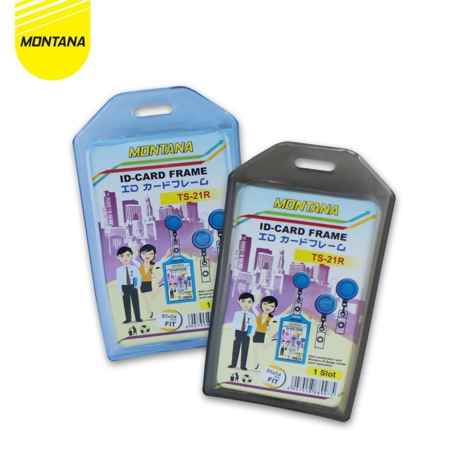 Jual Montana Casing Id Card Holder Muka Lentur Bening Retail