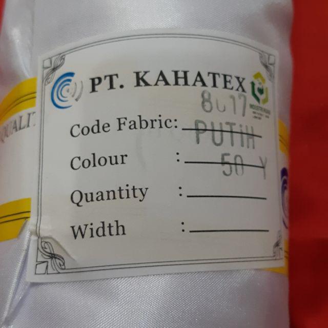 Jual READY 1 Kain Peles Habute Habutai Kahatex Kain Dekor