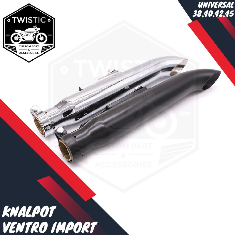 Jual Knalpot Muffler Custom Ventro Motor W175 Benelli XSR 155 Universal