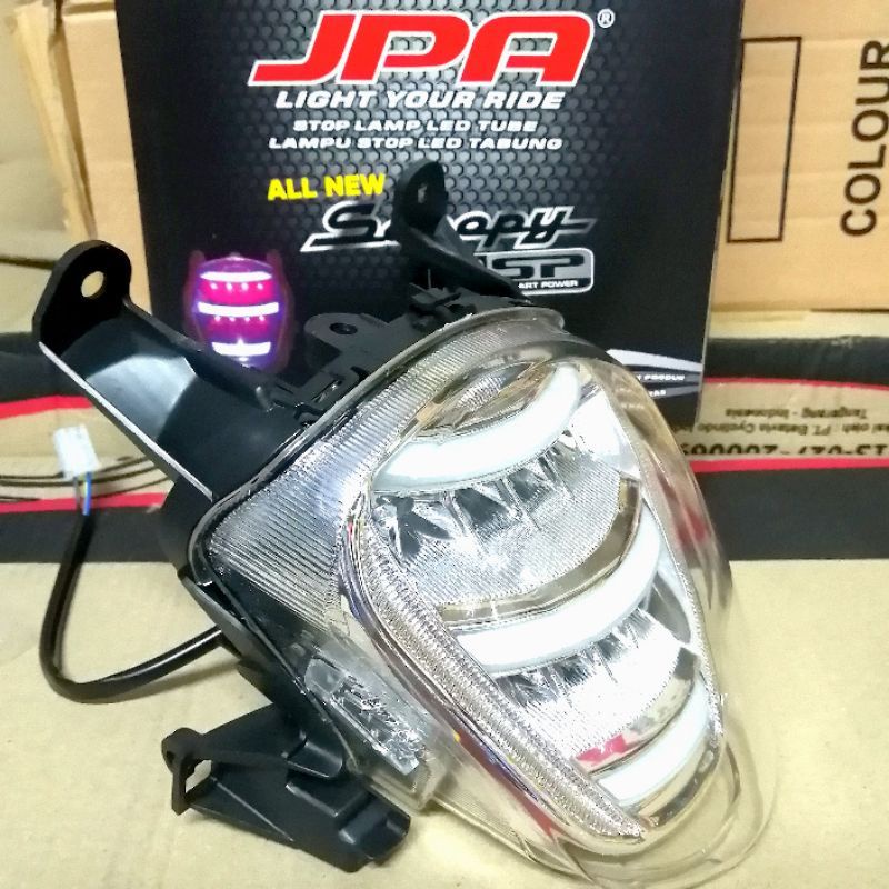 Jual Lampu Stop Belakang Led Honda Scoopy New Fi Esp Injek Biri Merah