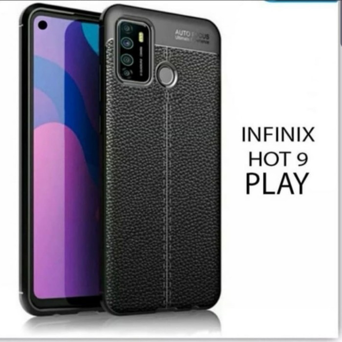 Jual Auto Fokus Infinix Hot Play Inchi Leather Soft Case Hot
