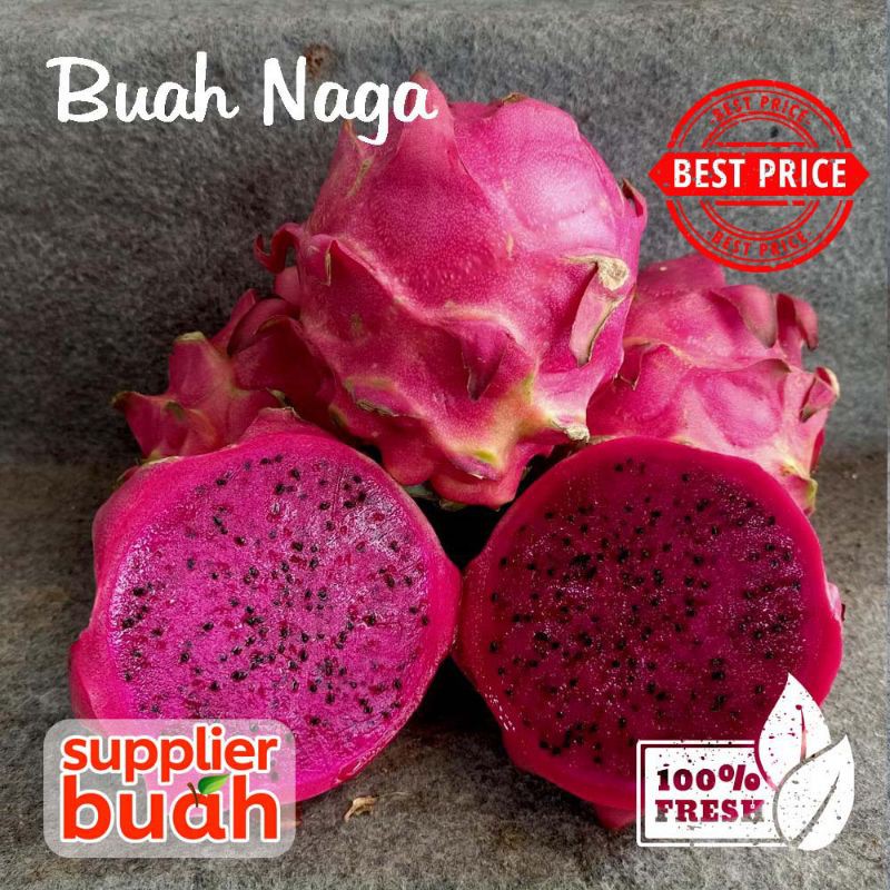 Jual Buah Naga Merah Dragon Fruit Buah Shopee Indonesia