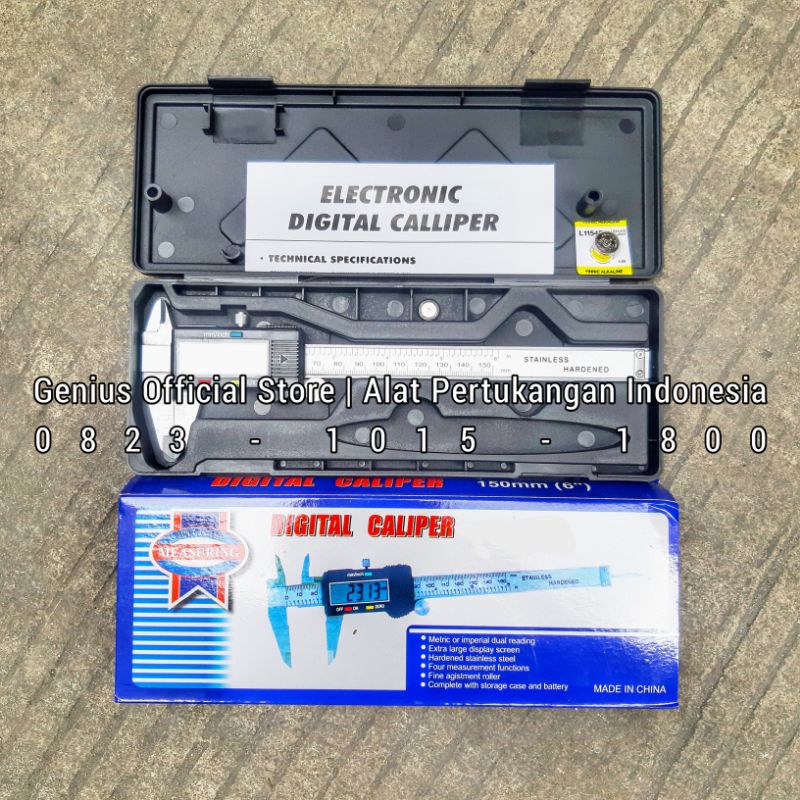 Jual Vernier Caliper Sigmat Digital Inch Jangka Sorong Sikmat Sketmat