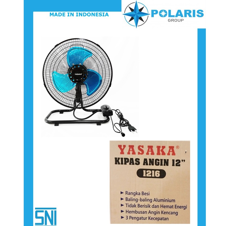 Jual Kipas Angin Besi Floor Wall Fan Yasaka Inchi Shopee Indonesia