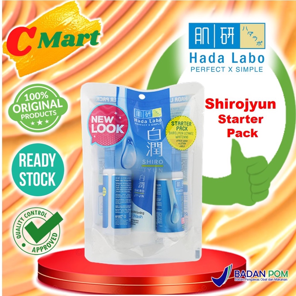 Jual Hada Labo Shirojyun Starter Pack Gr Hadalabo Shirojyun Cmart