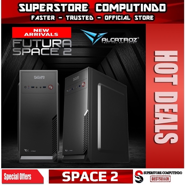 Jual Alcatroz Futura Space Excellent Atx Pc Case W Garansi