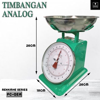 Jual RH QE Timbangan Analog Manual Besi Stainless Buah Jarum Serbaguna