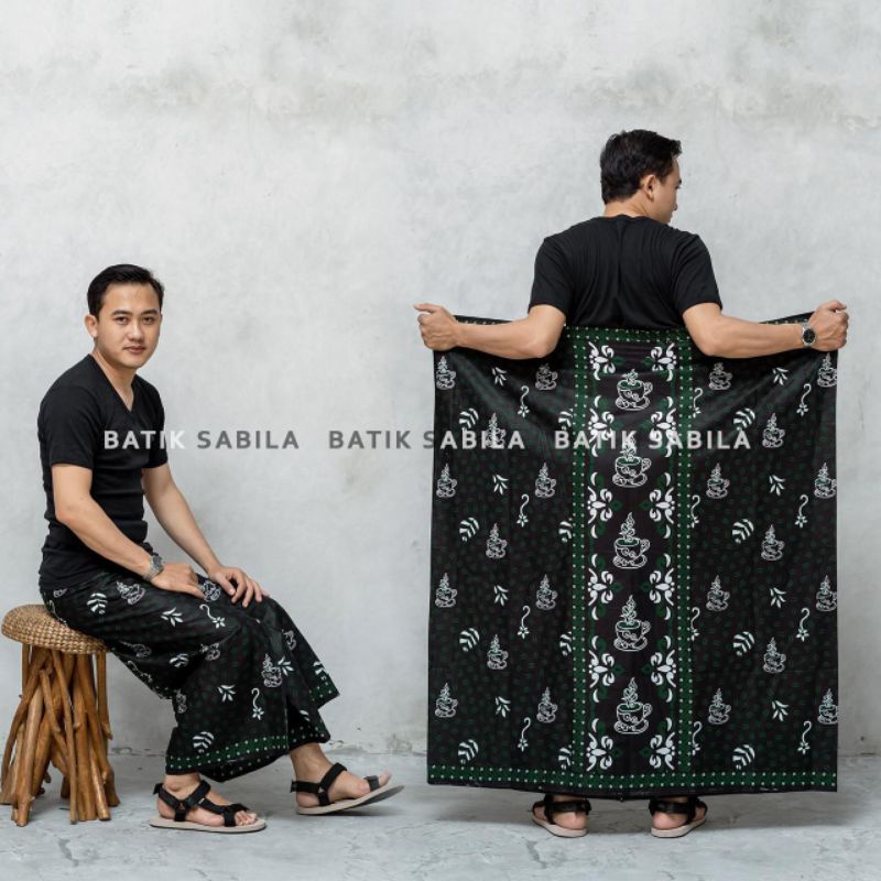 Jual Sarung Batik Dewasa Motif Biji Kopi Shopee Indonesia