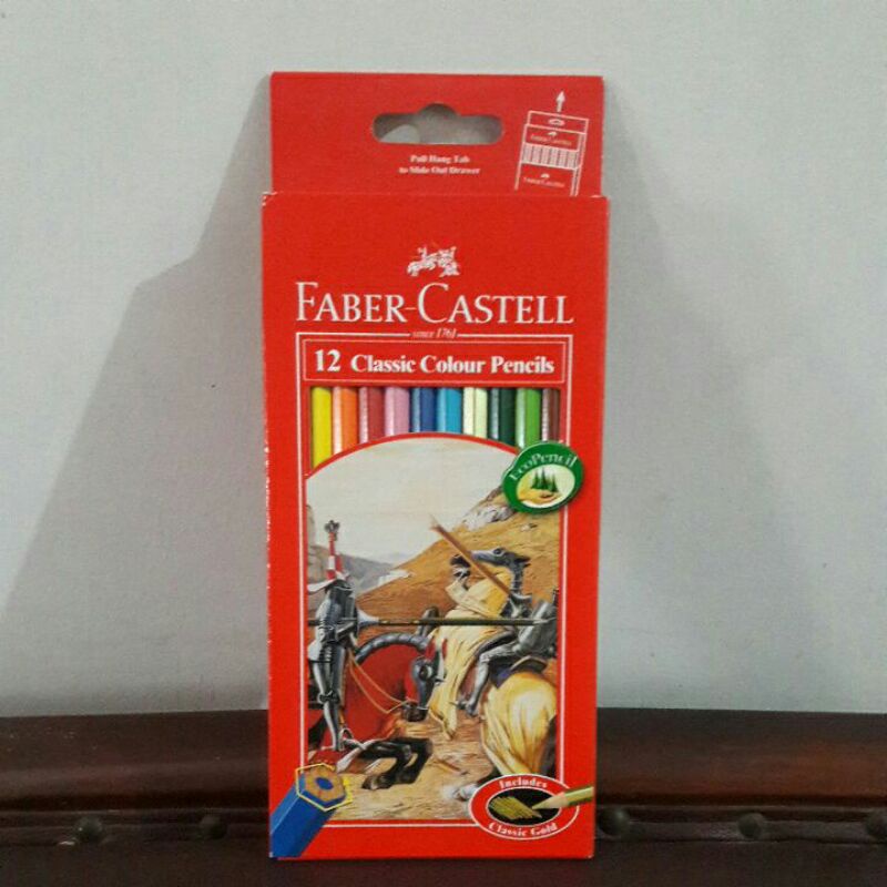 Jual Pensil Warna Faber Castell Classic L Panjang Free Pensil B