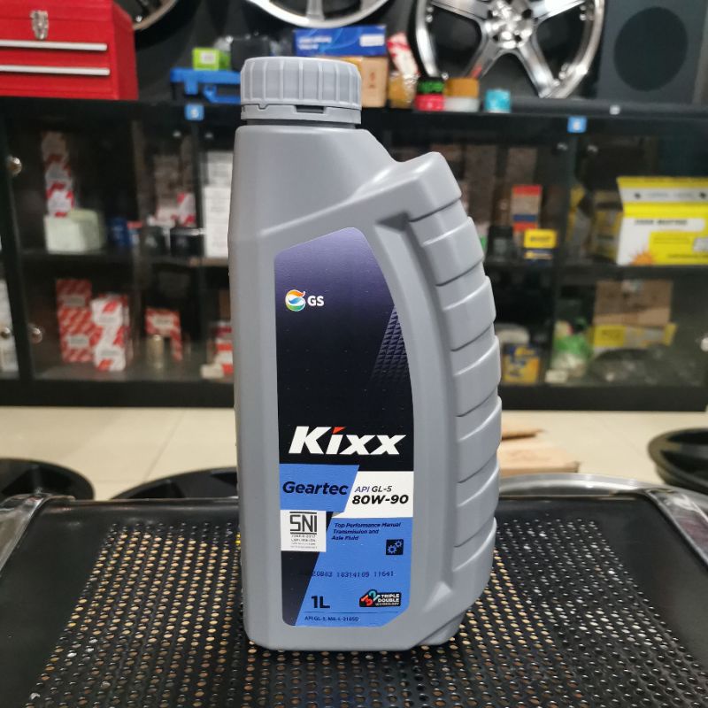 Jual Oli Kixx Geartec Sae 80W 90 GL 5 Kemasan 1 Liter Shopee Indonesia