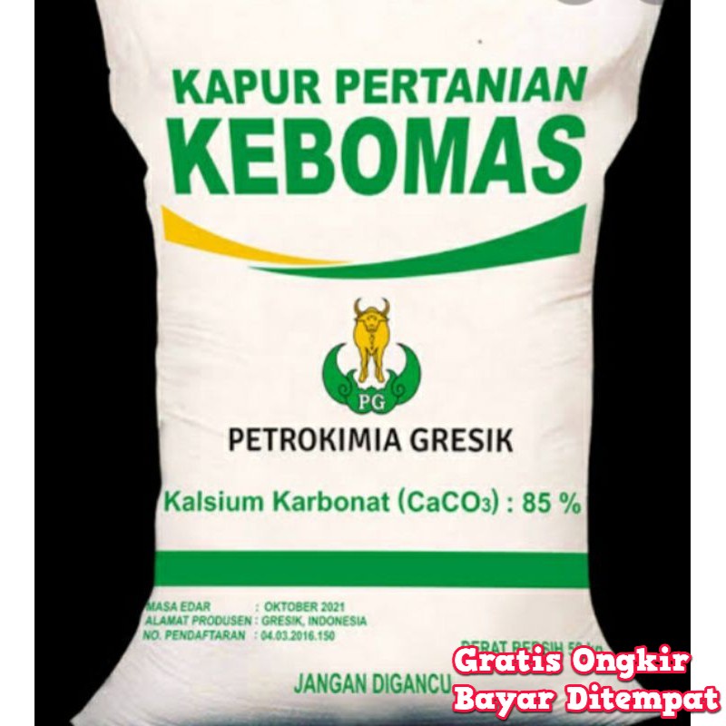 Jual Dolomit Dolomite Kapur Pertanian Kebomas Repack 1kg Shopee Indonesia