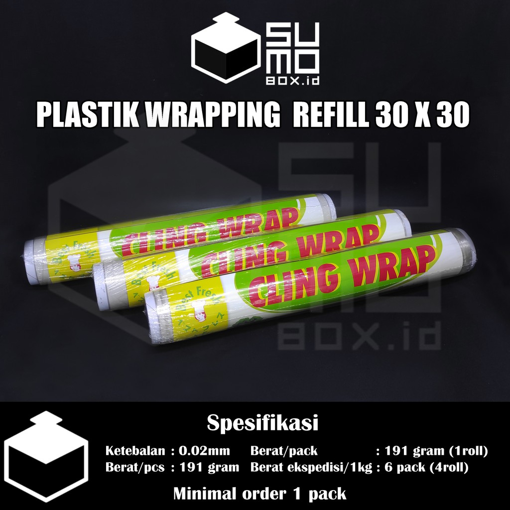 Jual Best Cling Refill Plastic Wrap Cm X Meter Plastik Cling Warp