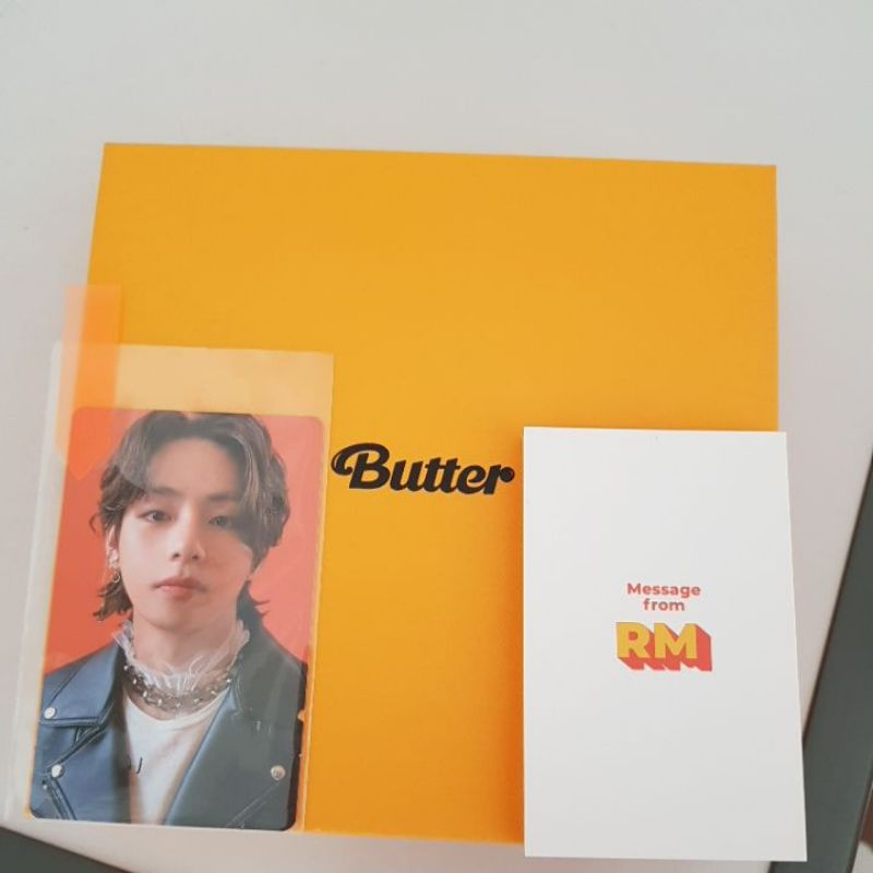 Jual BTS BUTTER TAEHYUNG V CREAM ALBUM UNSEALED OFFICIAL READY Shopee