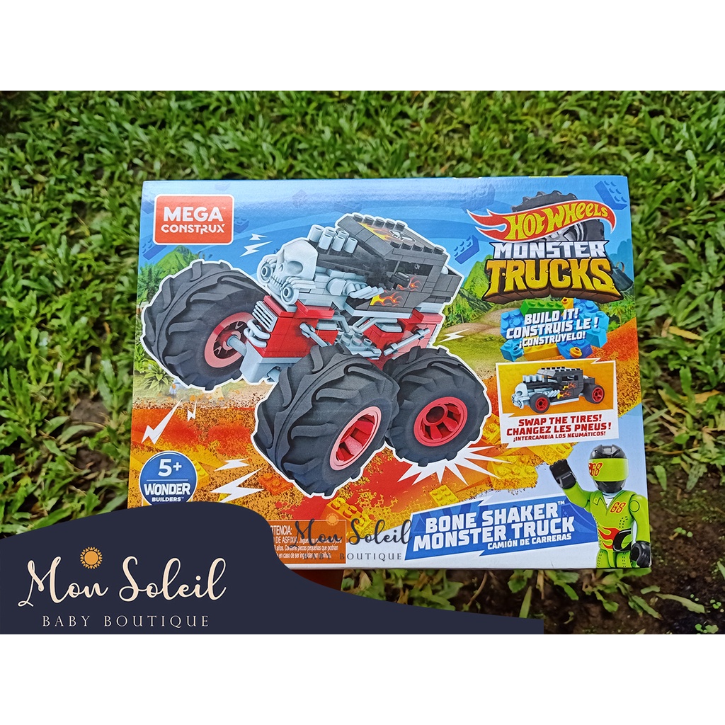 Jual Mega Construx Hot Wheels Monster Truck Building Set Original