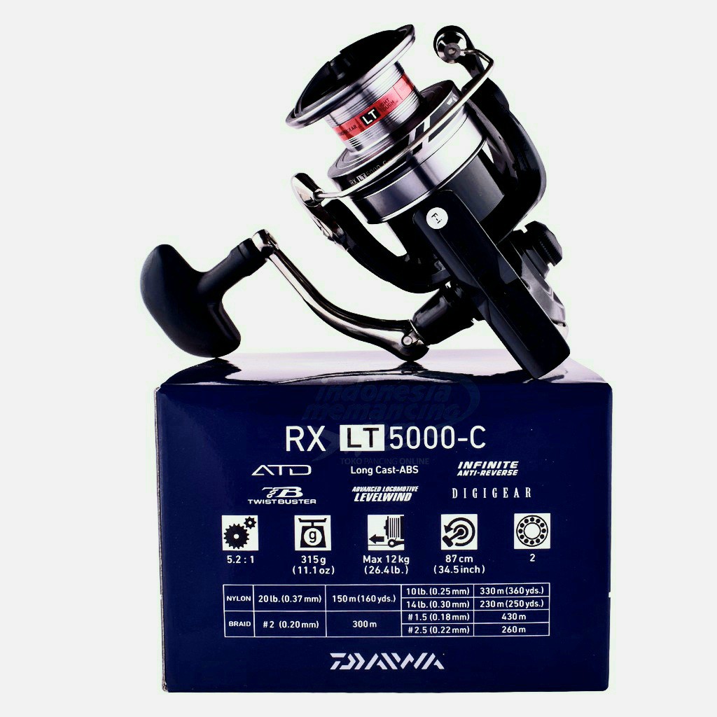 Jual Reel Daiwa Rx Lt Light Tough Lebih Ringan Alat Pancing