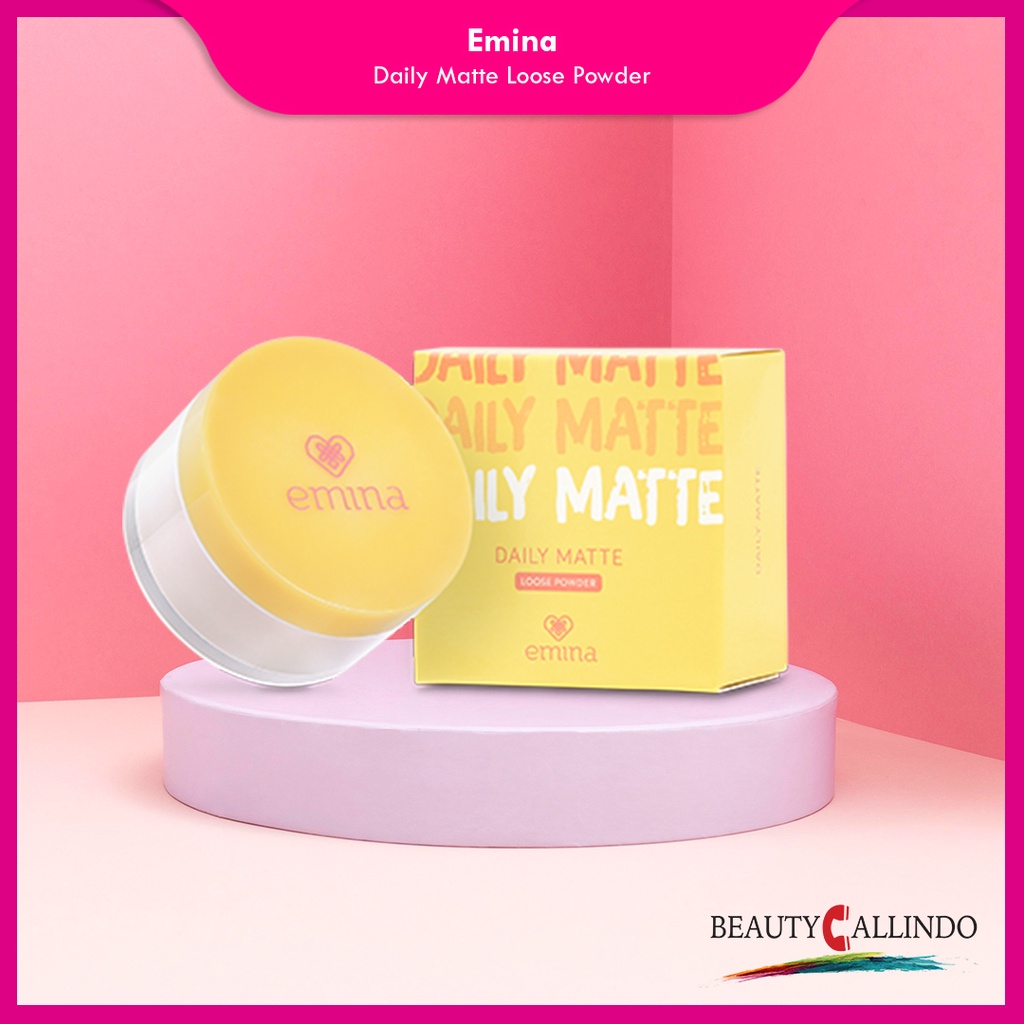 Jual Emina Daily Matte Loose Powder Bedak Tabur Shopee Indonesia