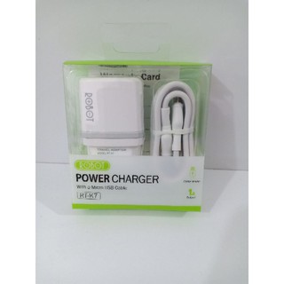 Jual Charger ORIGINAL ROBOT RT K5 2A RT K7 1A RT K9 2 1A USB Kabel