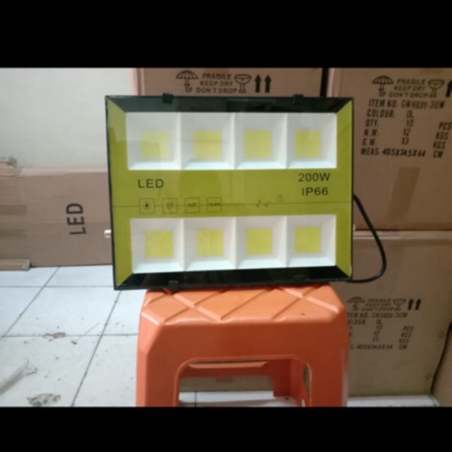 Jual Lampu Sorot Led Floodlight W Watt Model Cob Kotak