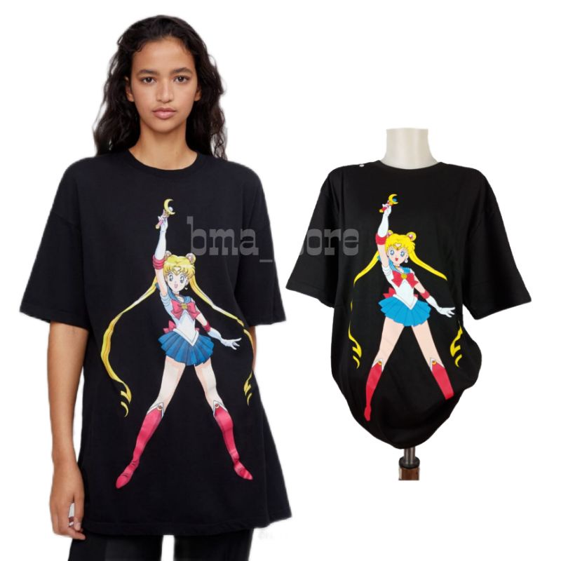 Jual T Shirt Kaos The Sailormoon Kaos Bersh Kha Wanita Atasan