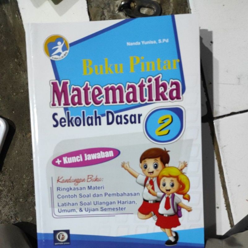 Jual Buku Pintar Matematika Kelas 2 Semester 1 2 Dilengkapi Kunci