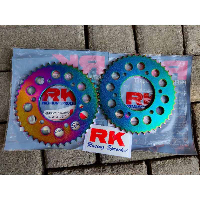 Jual Gear Rk Takasago Rainbow Belakang Vixion Byson R V V