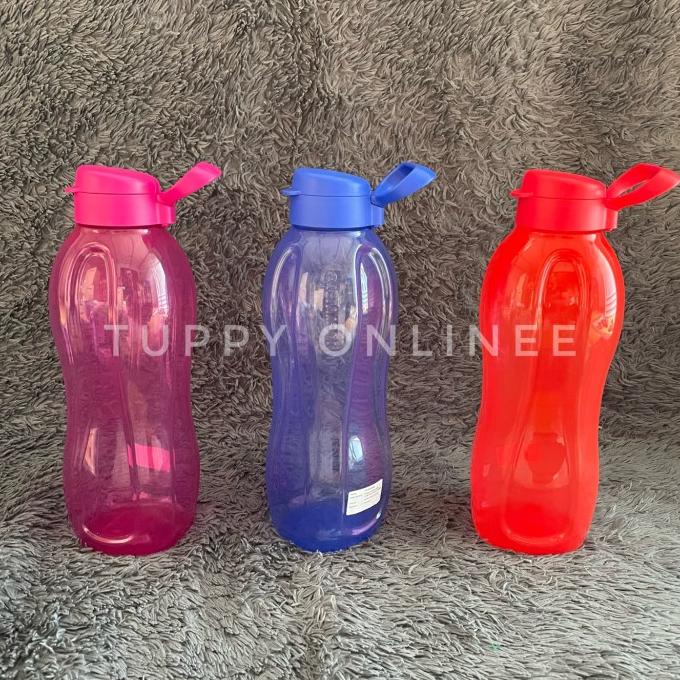 Jual Eco Bottle L Liter Biru Blue Botol Minum Tupperware