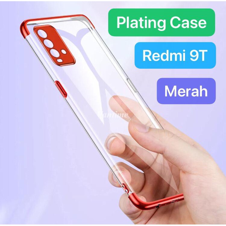 Jual Case Xiaomi Redmi T Soft Case Bening Terbaru Clear Plating Cover