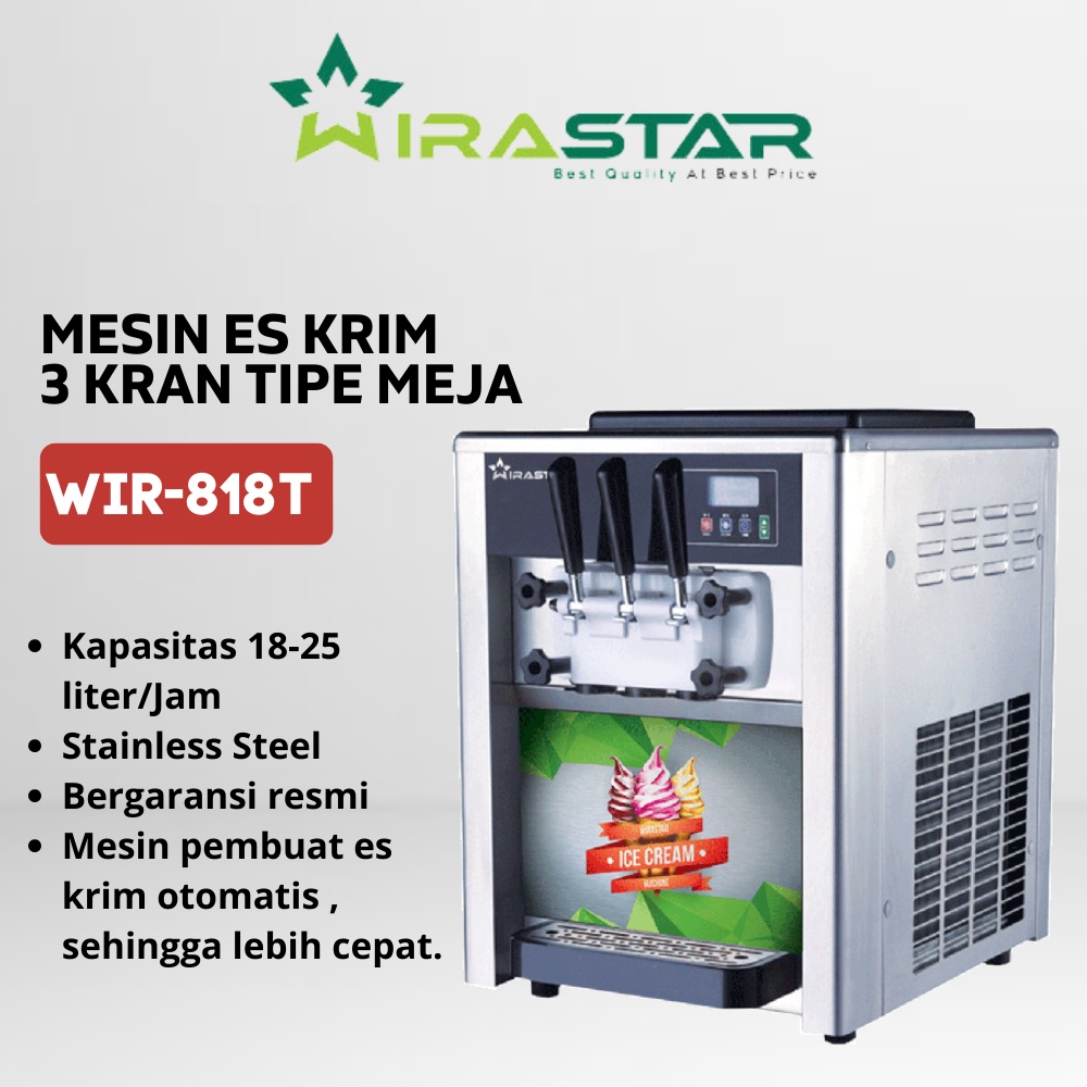 Jual Mesin Pembuat Es Krim Kran Tuas Wir T Wirastar Shopee