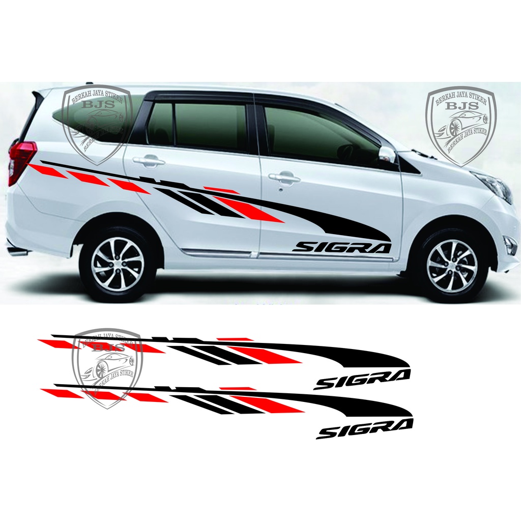 Jual NEW PROMO STRIPING MOBIL DAIHATSU SIGRA TOYOTA CALYA AVANZA XENIA