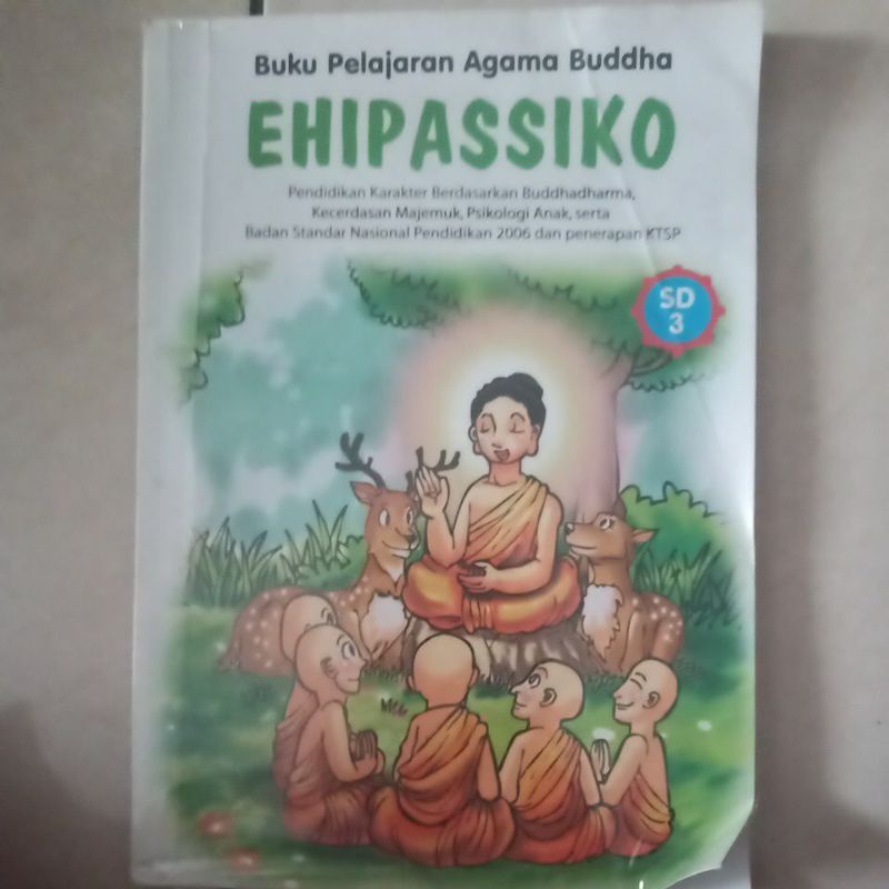 Jual Buku Pelajaran Agama Buddha Ehipassiko Kelas Sd Bekas Shopee