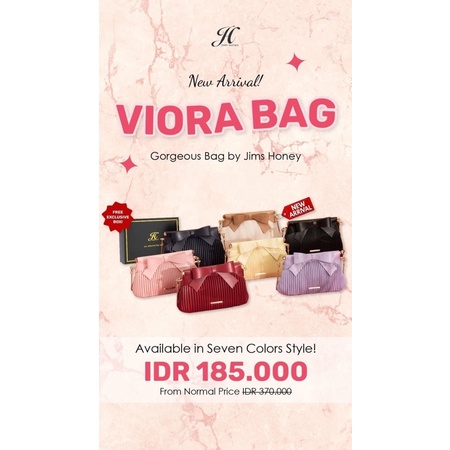 Jual JIMS HONEY VIORA BAG FREE EXCLUSIVE BOX Shopee Indonesia