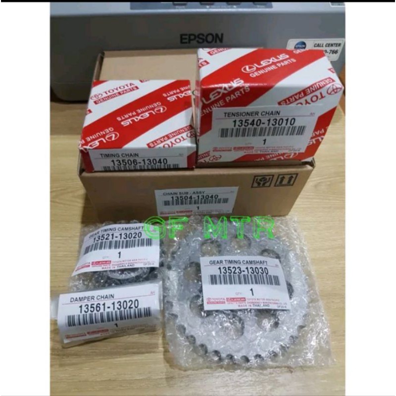 Jual Chain Set Rantai Keteng Set Gigi Timing Set Toyota Kijang 5k Super