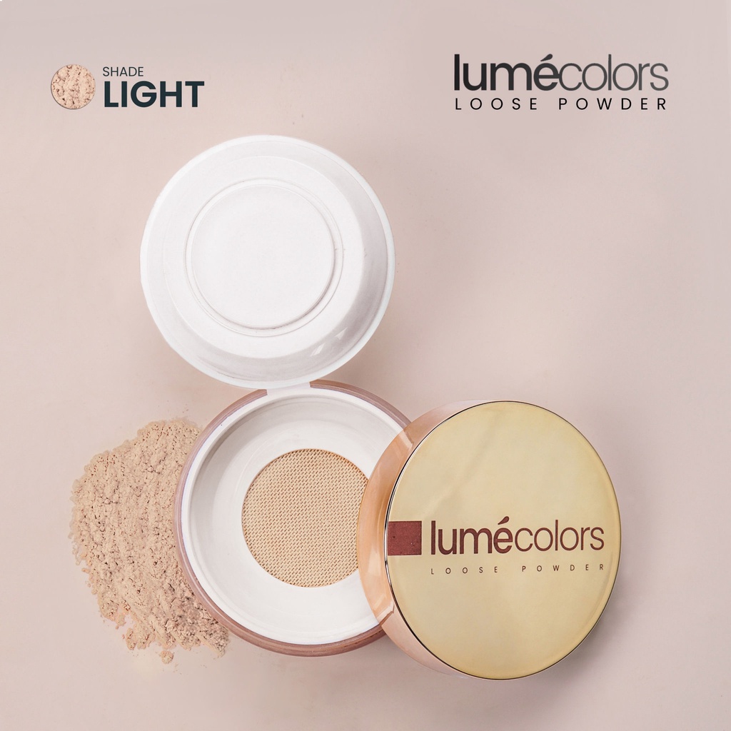 Jual Lumecolors Loose Powder 8gr Bedak Tabur Bertahan Hingga 16 Jam