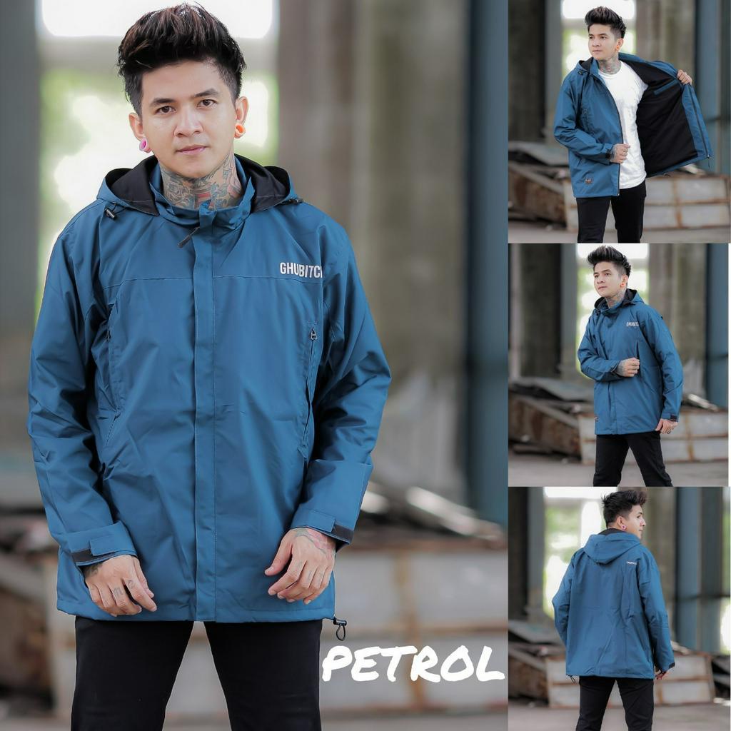 Jual Jaket Parka Simple Petrol Jaket Parka Outdoor Jaket Gunung