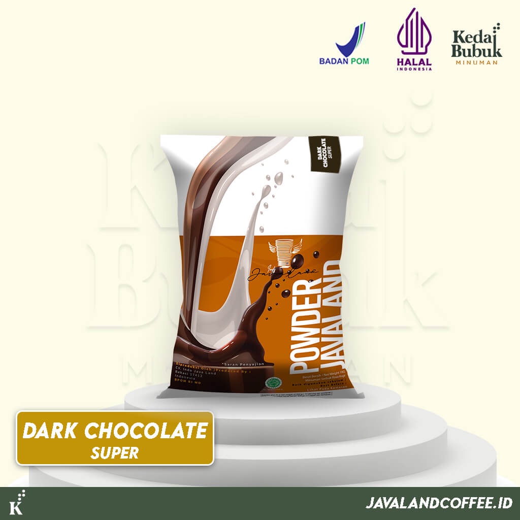 Jual Javaland Bubuk Minuman Rasa Dark Chocolate Coklat 1Kg Super