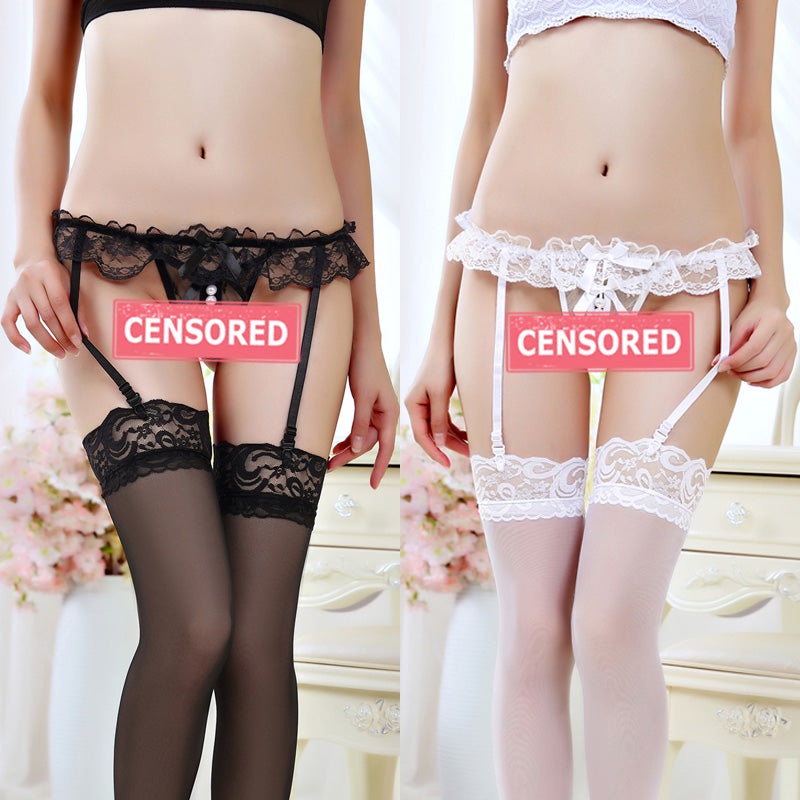 Jual Lingerie Garter Belt G String Tanpa Stocking ZU Shopee