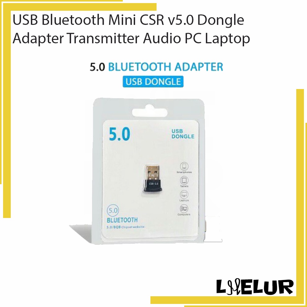 Jual USB Bluetooth Mini CSR V5 0 Dongle Adapter Transmitter Audio PC