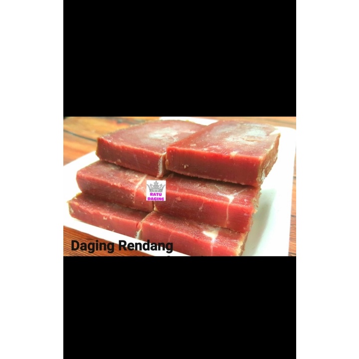 Jual Daging Rendang Daging Sapi Potong Rendang 1kg Shopee Indonesia