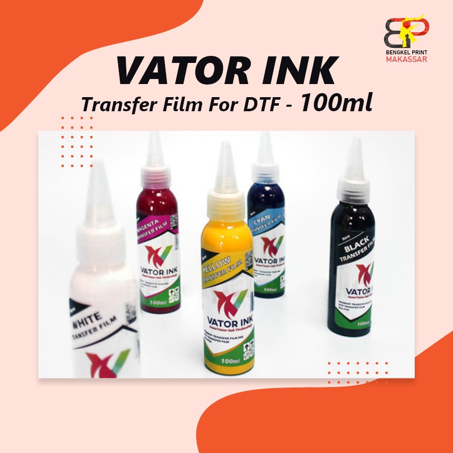 Jual Tinta Vator Ink Ml Khusus Dtf Varian Warna Shopee Indonesia