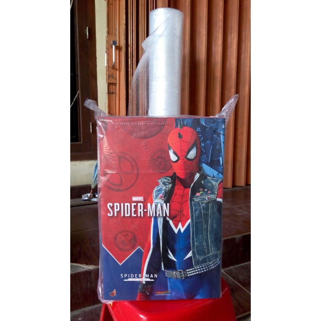 Jual HOT TOYS VGM MARVEL SPIDERMAN PUNK TH SCALE Shopee Indonesia