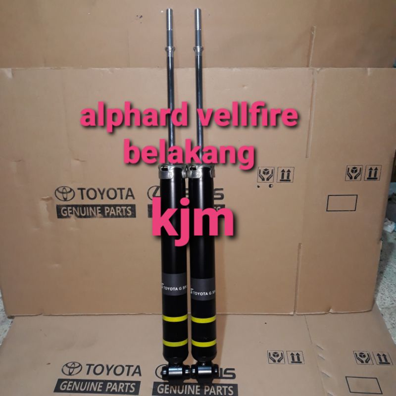 Jual Shockbreaker Toyota Alphard Vellfire Anh20 Belakang Original