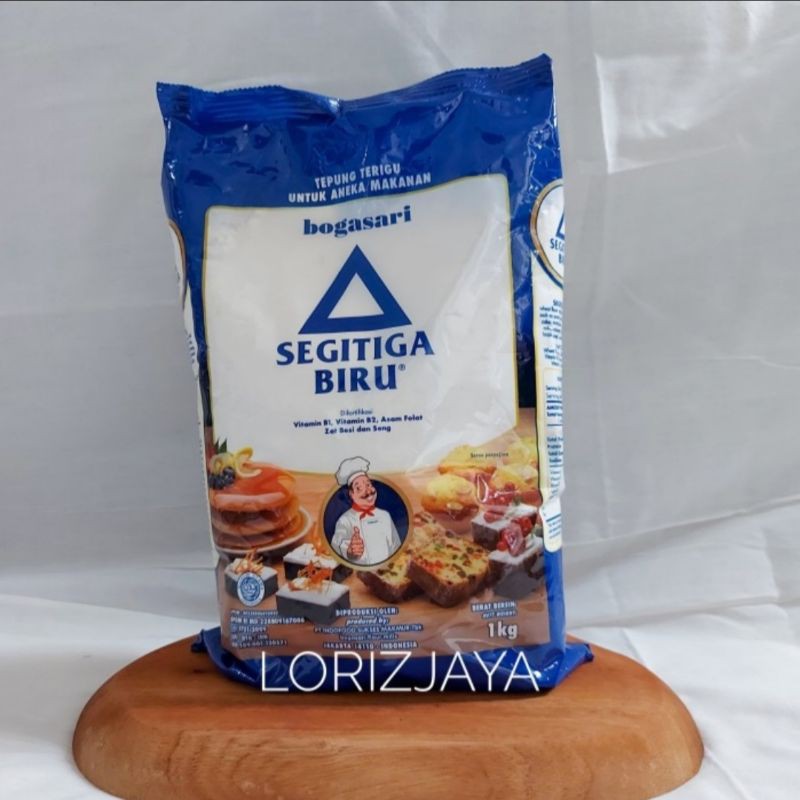 Jual TEPUNG TERIGU SEGITIGA BIRU 1KG Shopee Indonesia