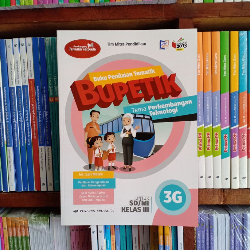 Jual Buku Bupetik Kelas Sd A B C D E F G H K Revisi