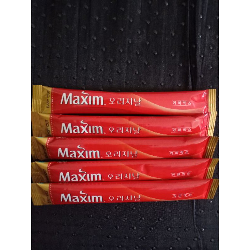 Jual Maxim Original Coffe Mix Korean Kopi Shopee Indonesia